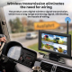 Caméra Embarquée Sans Fil Pour Voiture Écran 7 Pouces Vision Nocturne Couleur Recharge Solaire Et Étanchéité IP68 - www.yonis...