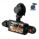 Dashcam Voiture 1080P À Quatre Caméras Écran IPS 3 Pouces Vision Nocturne Aide Au Recul - www.yonis-shop.com