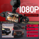 Dashcam Voiture 1080P À Quatre Caméras Écran IPS 3 Pouces Vision Nocturne Aide Au Recul - www.yonis-shop.com