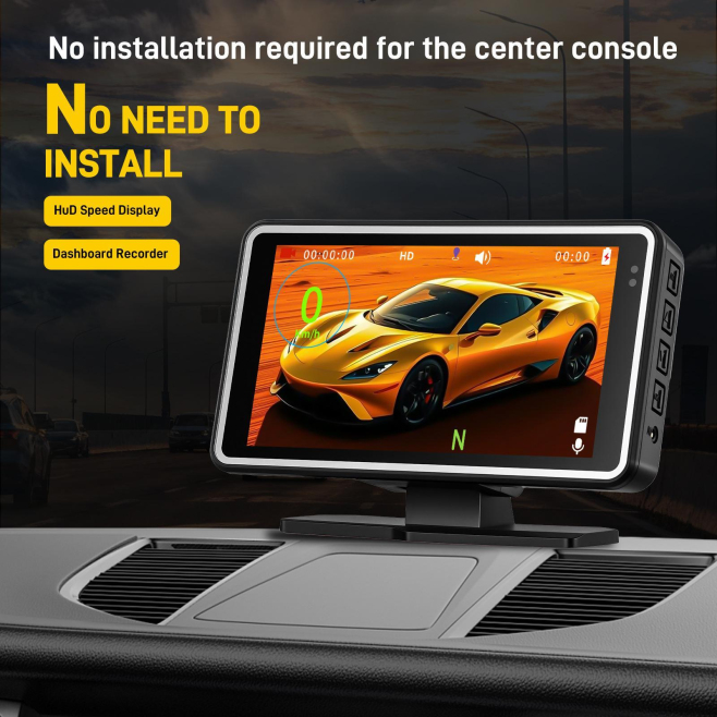 Dashcam Voiture 1080P Avec Écran IPS 5 Pouces Wi-Fi Application Viidure Enregistrement En Boucle Angle 150° - www.yonis-shop.com
