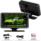 Dashcam Voiture 1080P Avec Écran IPS 5 Pouces Wi-Fi Application Viidure Enregistrement En Boucle Angle 150° - www.yonis-shop.com