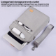 Sacoche Pour Ordinateur Portable 12 À 13 Pouces Et Tablette Déperlante Avec Bandoulière Amovible Et Poches Organisées - www.y...