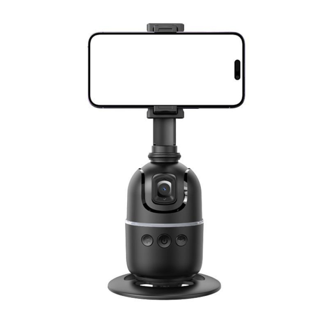 Stabilisateur Smartphone Pour Live Streaming Avec Reconnaissance Faciale Stabilisation Anti-Tremblement 3 Axes Et Rotation 36...