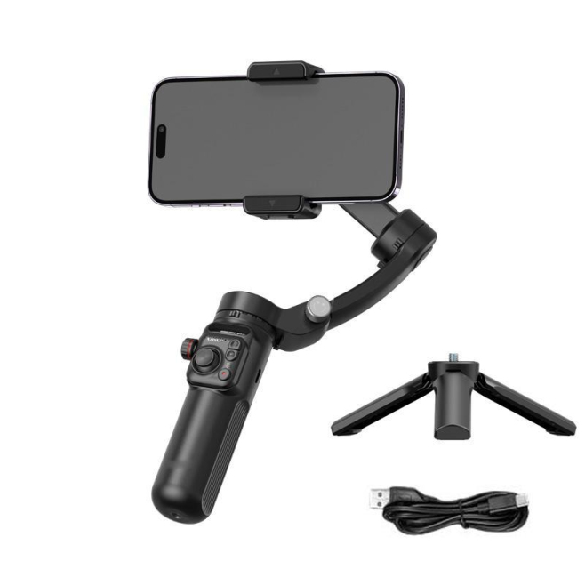 Stabilisateur Smartphone 3 Axes Pour Vidéo Et Live Avec Suivi Du Visage Et Des Objets Bluetooth 5.2 - www.yonis-shop.com