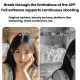 Stabilisateur Smartphone 3 Axes Pour Vidéo Et Live Avec Suivi Du Visage Et Des Objets Bluetooth 5.2 - www.yonis-shop.com
