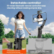 Stabilisateur Gimbal Smartphone 3 Axes Avec Suivi Facial Reconnaissance D’objet Télécommande Bluetooth Et Trépied - www.yonis...