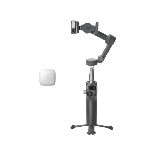 Stabilisateur Smartphone 3 Axes Pour Vlog Avec Suivi Intelligent Éclairage D’Appoint Trépied Et Perche Intégrés - www.yonis-s...