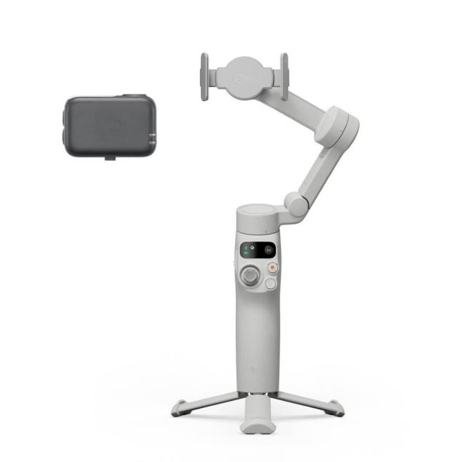 Stabilisateur Pour Smartphone Avec Trépied Intégré ActiveTrack 7.0 Module Multifonction Et Éclairage D’Appoint - www.yonis-sh...