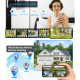 Caméra De Surveillance Dôme Extérieure 5 MP Zoom Optique 5x PoE Wi Fi Détection Humaine Et Vision Nocturne 25 m - www.yonis-s...