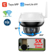Caméra De Surveillance Dôme Extérieure 5 MP Zoom Optique 5x PoE Wi Fi Détection Humaine Et Vision Nocturne 25 m - www.yonis-s...