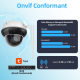 Caméra De Surveillance Dôme Extérieure 5 MP Zoom Optique 5x PoE Wi Fi Détection Humaine Et Vision Nocturne 25 m - www.yonis-s...