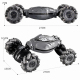 Voiture Télécommandée Cascadeuse Rose Avec Éclairage Rechargeable 2.4G Conduite Sur Deux Faces Et 50 Mètres De Portée - www.y...