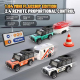 Voiture Télécommandée Miniature En Métal Avec Phares Et Feux Arrière Contrôle Proportionnel 24G Recharge USB-C - www.yonis-sh...