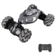 Voiture Télécommandée Tout Terrain À Cascades Rechargeable Avec Conduite Sur Deux Faces Éclairage Et Télécommande 2.4 GHz
