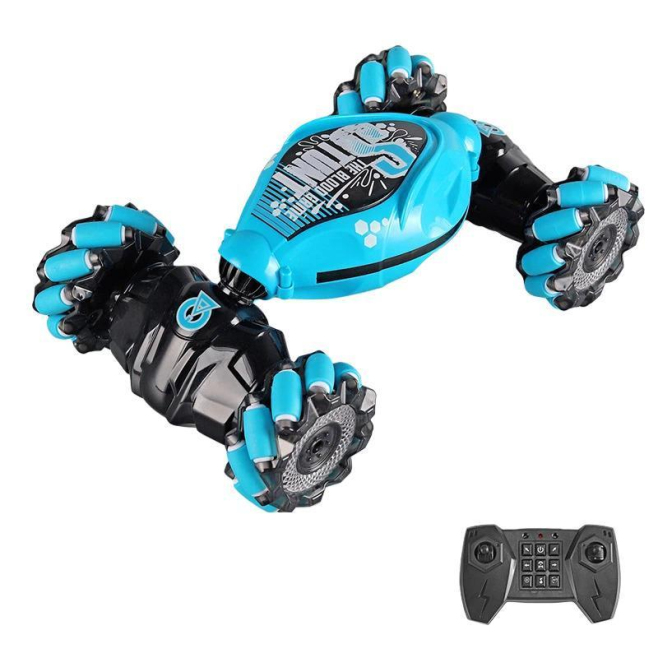 Voiture Télécommandée Cascadeuse Rechargeable À Lumières Tout Terrain 2.4G Double Face 50 m unerquicklich - www.yonis-shop.com