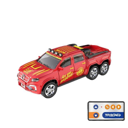 Voiture Télécommandée Miniature 1:64 Avec Feux Avant Arrière Boîtier Métallique Contrôle Proportionnel 24G Recharge Type C