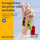 Mini Appareil Photo Numérique Pour Enfant Activités Extérieures Vidéo Full HD 1080p Grand Angle 60° Compact Porte Clés - www....