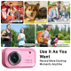 Appareil Photo Numérique Pour Enfants 1080P Avec 5 Filtres Flash Transfert Direct Type C Et 90 Minutes D’Autonomie - www.yoni...