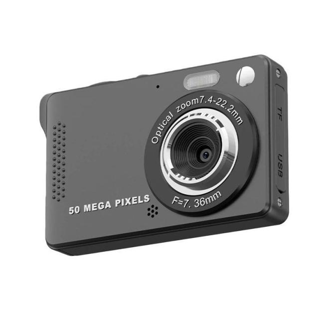 Appareil Photo Numérique Rétro Compact Pour Étudiants 50 Mégapixels Transfert OTG Autofocus Et Flash LED - www.yonis-shop.com