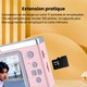Appareil Photo Numérique Compact Pour Étudiants À Double Objectif Avec Vidéo 1080p Zoom 8x Et Lecteur MP3 - www.yonis-shop.com