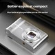 Appareil Photo Numérique Portable Pour Étudiants 1080P Zoom 16X Mise Au Point Automatique Flash Intégré Écran 2,4 Pouces - ww...