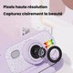 Appareil Photo Instantané Pour Enfants Avec Impression Thermique Écran IPS HD Filtres Créatifs Et Flash LED - www.yonis-shop.com