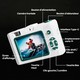 Caméra Numérique Compacte WiFi Pour Vlog Double Caméra Avant Arrière Vidéo 1080p Zoom 16x Écran IPS 2.4 Pouces - www.yonis-sh...