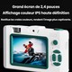 Caméra Numérique Compacte WiFi Pour Vlog Double Caméra Avant Arrière Vidéo 1080p Zoom 16x Écran IPS 2.4 Pouces - www.yonis-sh...