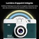 Caméra Numérique Compacte WiFi Pour Vlog Double Caméra Avant Arrière Vidéo 1080p Zoom 16x Écran IPS 2.4 Pouces - www.yonis-sh...