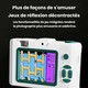 Caméra Numérique Compacte WiFi Pour Vlog Double Caméra Avant Arrière Vidéo 1080p Zoom 16x Écran IPS 2.4 Pouces - www.yonis-sh...