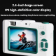 Caméra Numérique Compacte WiFi Pour Vlog Double Caméra Avant Arrière Vidéo 1080p Zoom 16x Écran IPS 2.4 Pouces - www.yonis-sh...