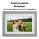 Cadre Photo Numérique WiFi Tactile 10 1 Pouces 16 Go Rotation Automatique Portrait Paysage Résolution 1280 x 800 - www.yonis-...