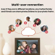Cadre Photo Numérique Connecté 10,1 Pouces Avec Écran Tactile IPS HD 32 Go Et Rotation Automatique WiFi - www.yonis-shop.com