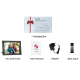 Cadre Photo Numérique Connecté 10,1 Pouces Avec Écran Tactile IPS HD 32 Go Et Rotation Automatique WiFi - www.yonis-shop.com