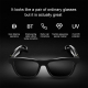 Lunettes Audio Bluetooth À Écoute Directionnelle Avec Micro Intégré Et Verres Traités Anti-Éblouissement - www.yonis-shop.com