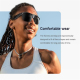 Lunettes Intelligentes Avec Traduction IA Appels Bluetooth Réduction Du Bruit Protection UV Et Verres Amovibles - www.yonis-s...