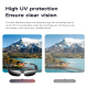 Lunettes Intelligentes Avec Traduction IA Appels Bluetooth Réduction Du Bruit Protection UV Et Verres Amovibles - www.yonis-s...
