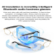Lunettes Connectées Pour Traduction IA En Temps Réel 163 Langues Appels Bluetooth Étanchéité IP67 - www.yonis-shop.com