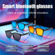 Lunettes Connectées Pour Appels Musique Et Navigation Avec Verres Polarisés UV400 Son Semi Ouvert Et Bluetooth - www.yonis-sh...