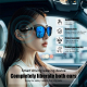 Lunettes Connectées Pour Appels Musique Et Navigation Avec Verres Polarisés UV400 Son Semi Ouvert Et Bluetooth - www.yonis-sh...