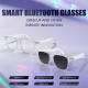 Lunettes Connectées Bluetooth Pour Appels Avec Verres Polarisés UV400 Commande Tactile Et Recharge Magnétique - www.yonis-sho...