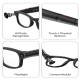 Lunettes Intelligentes Pour Traduction Et Conversation IA Prise De Photos Vidéo 1080p 32 Go - www.yonis-shop.com