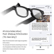 Lunettes Intelligentes Pour Traduction Et Conversation IA Prise De Photos Vidéo 1080p 32 Go - www.yonis-shop.com