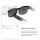 Lunettes Intelligentes Pour Traduction Et Conversation IA Prise De Photos Vidéo 1080p 32 Go - www.yonis-shop.com