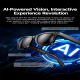 Lunettes Connectées Avec Reconnaissance Photo Et Traduction IA Appels Bluetooth Caméra 8 Mpx Résistance IP65 - www.yonis-shop...