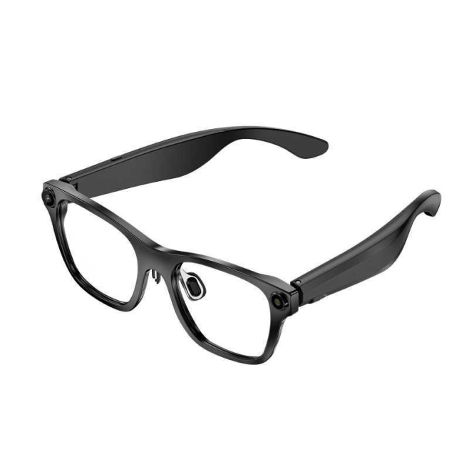 Lunettes Intelligentes IA Pour Photo Vidéo Appels Reconnaissance D’Objets Et Traduction 32 Go Bluetooth 5.4 Anthracite - www....