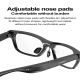 Lunettes Intelligentes IA Pour Photo Vidéo Appels Reconnaissance D’Objets Et Traduction 32 Go Bluetooth 5.4 Anthracite - www....