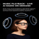 Lunettes Intelligentes Audio Avec Caméra HD Traduction IA Appels Bluetooth Résistantes À L’Eau IP67 6 Heures D’Écoute - www.y...