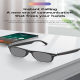 Lunettes Connectées Bluetooth Pour Appels Et Musique Avec Télécommande Photo Son Stéréo Semi Ouvert 8 Heures D’Autonomie - ww...