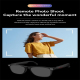 Lunettes Connectées Bluetooth Pour Appels Et Musique Avec Télécommande Photo Son Stéréo Semi Ouvert 8 Heures D’Autonomie - ww...